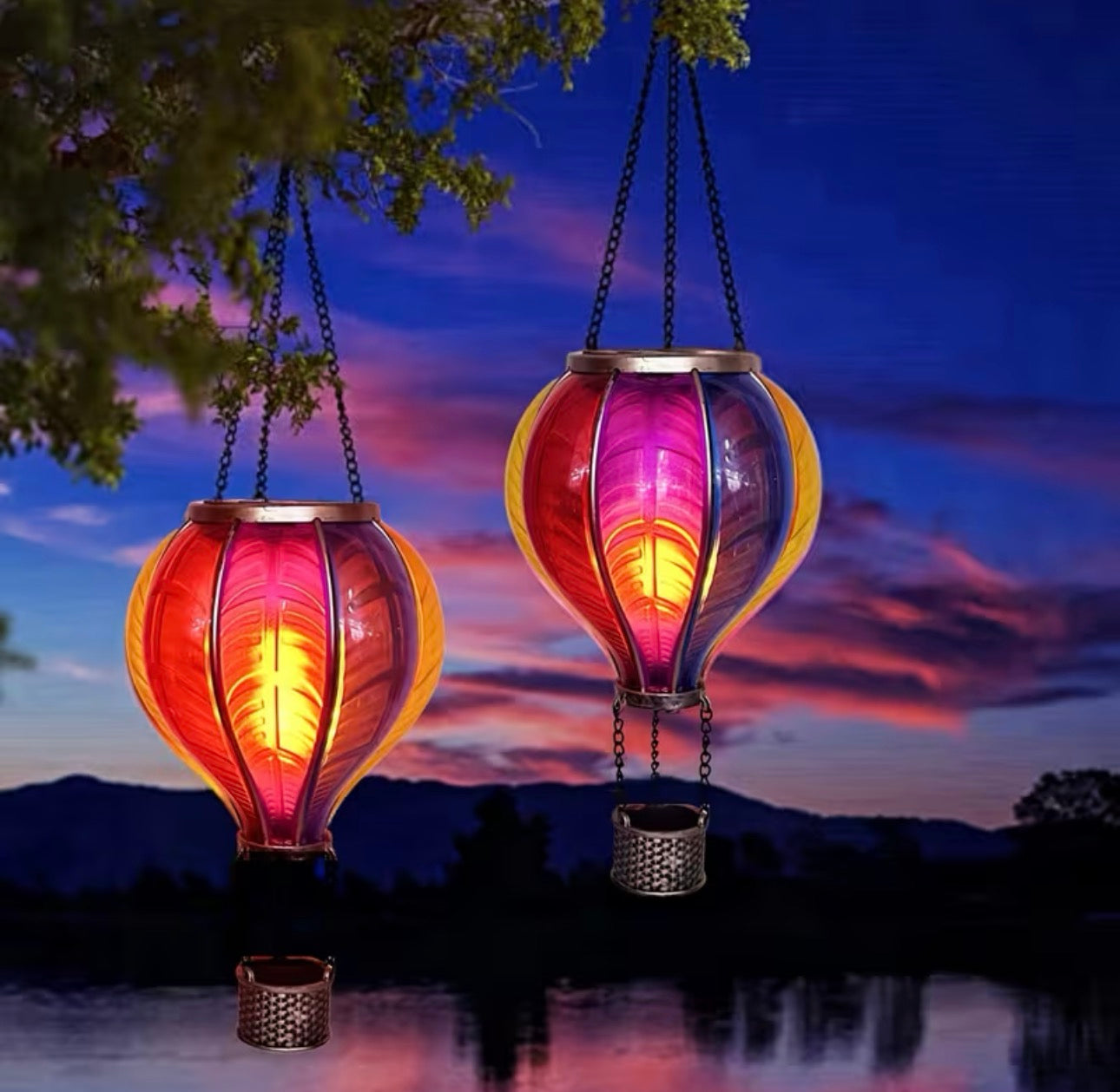 SOLAR HOT AIR BALLOON LED