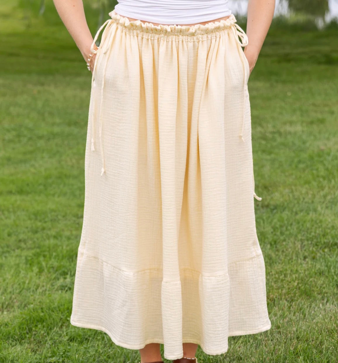 Adjustable Maxi Skirt