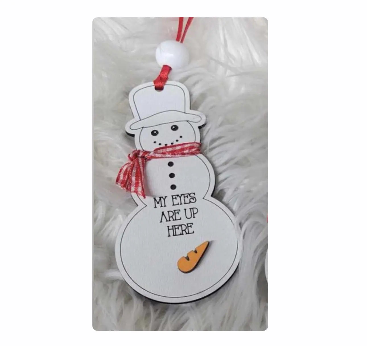 Expecting 6"-8" Inches Tonight Ornament Trendslana