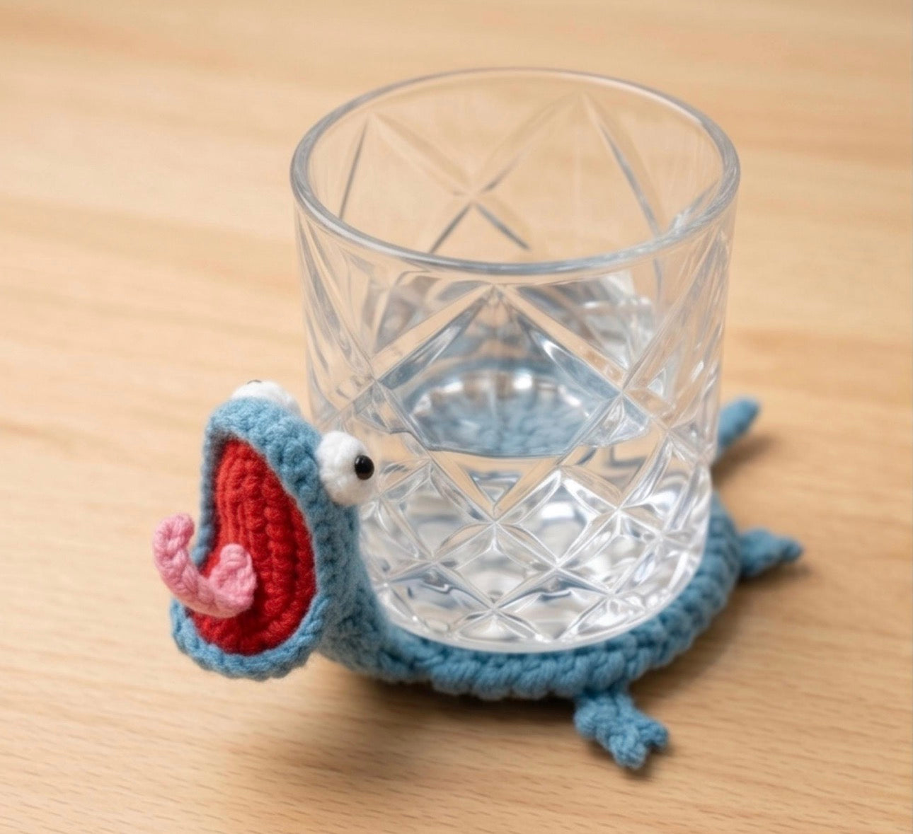 Funny Animals Crochet Coaster