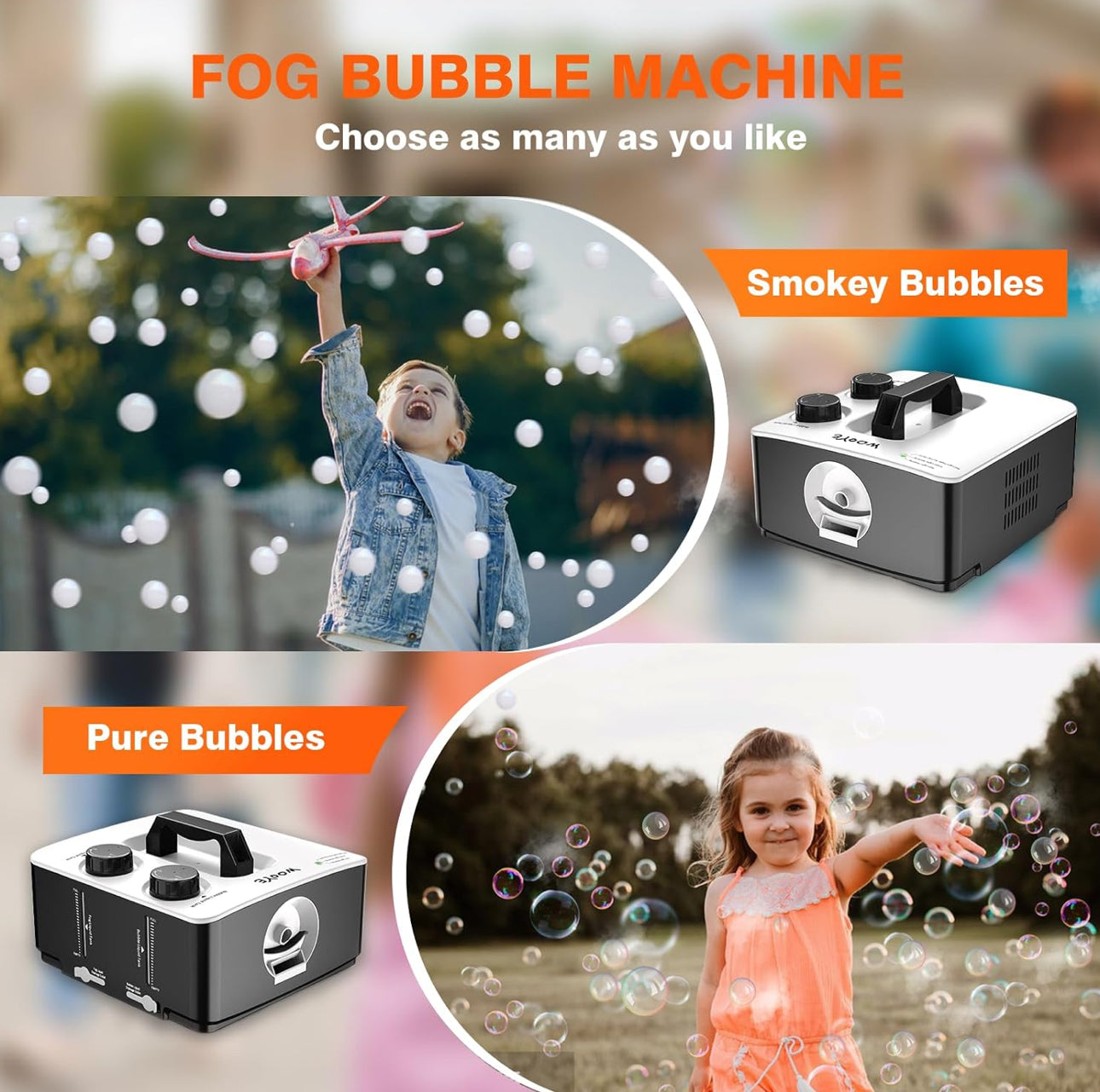 Fog Bubble Machine