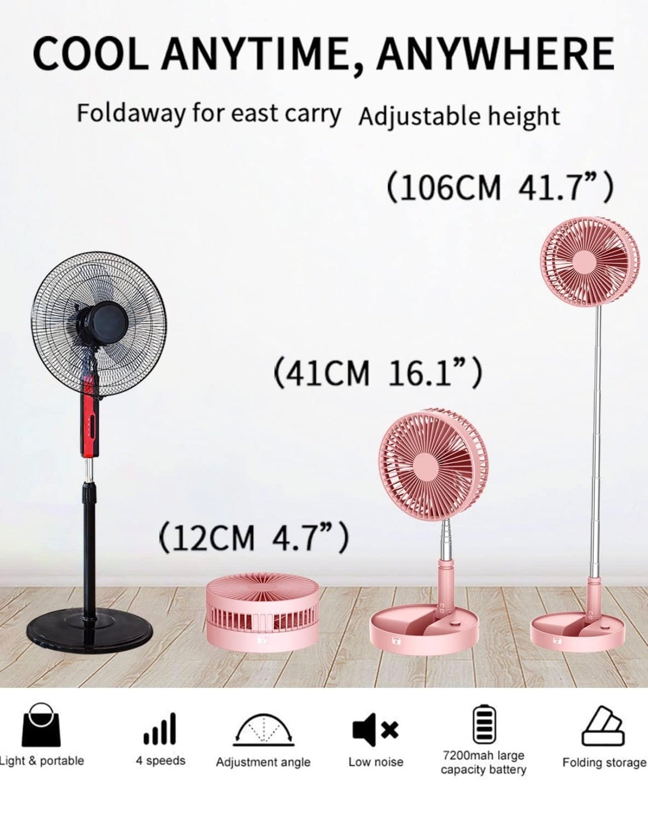 PORTABLE TRAVEL FAN