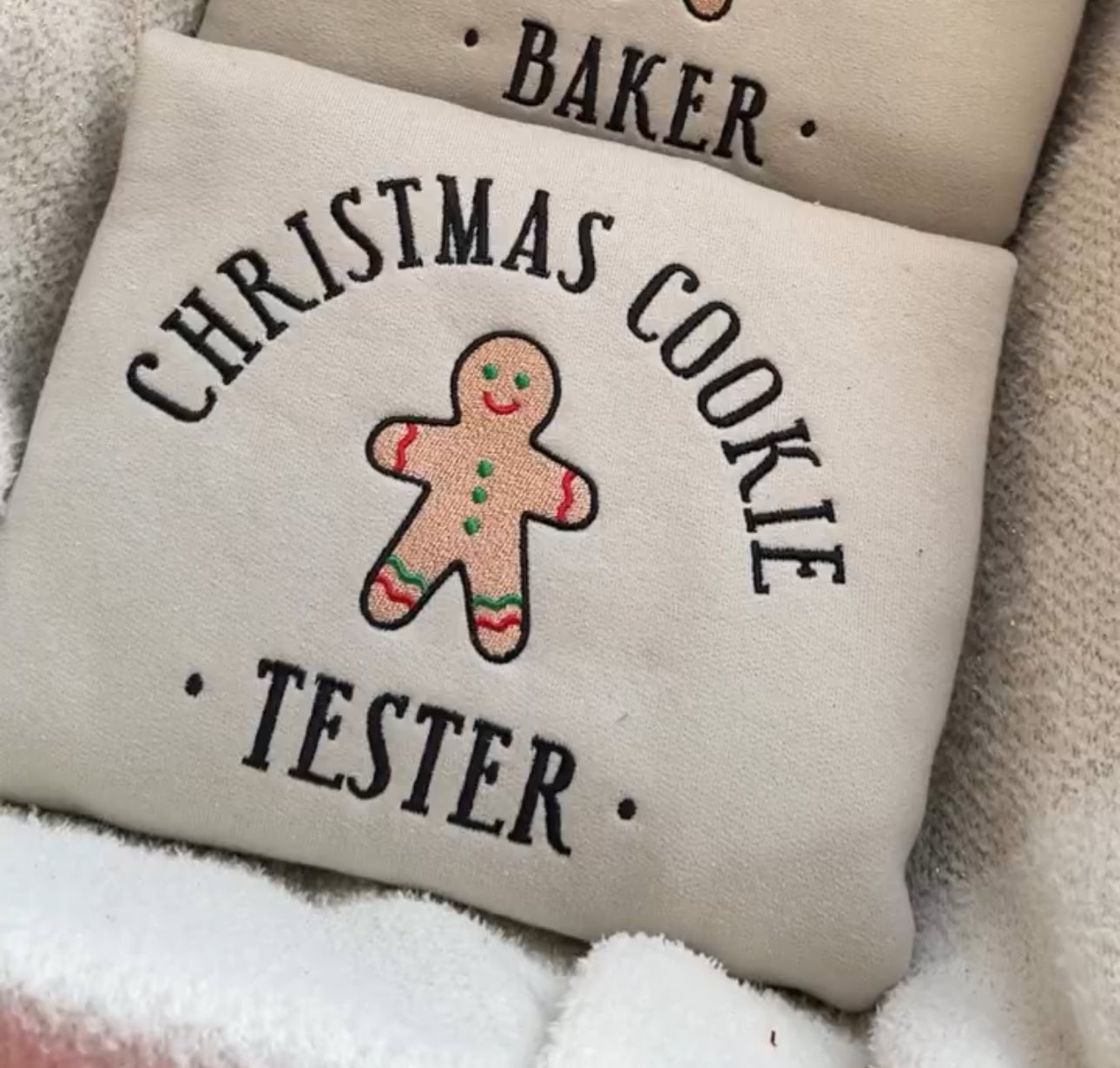 Christmas Cookie Baker Sweatshirt