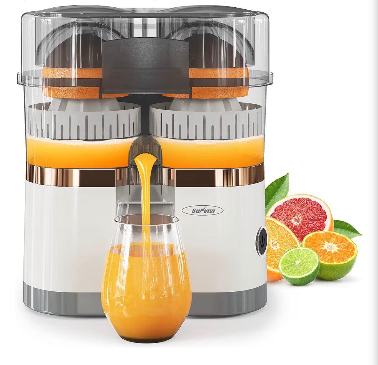 DUAL-HEAD ELECTRIC CITRUS JUICER
