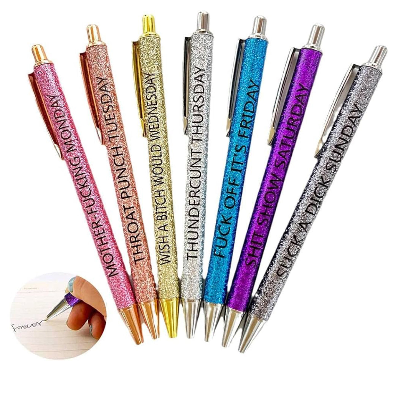 Funny Glitter Pens