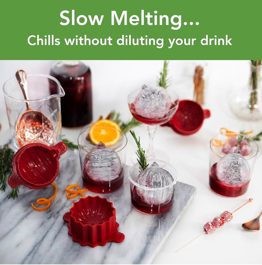 Christmas Ornament Ice Molds