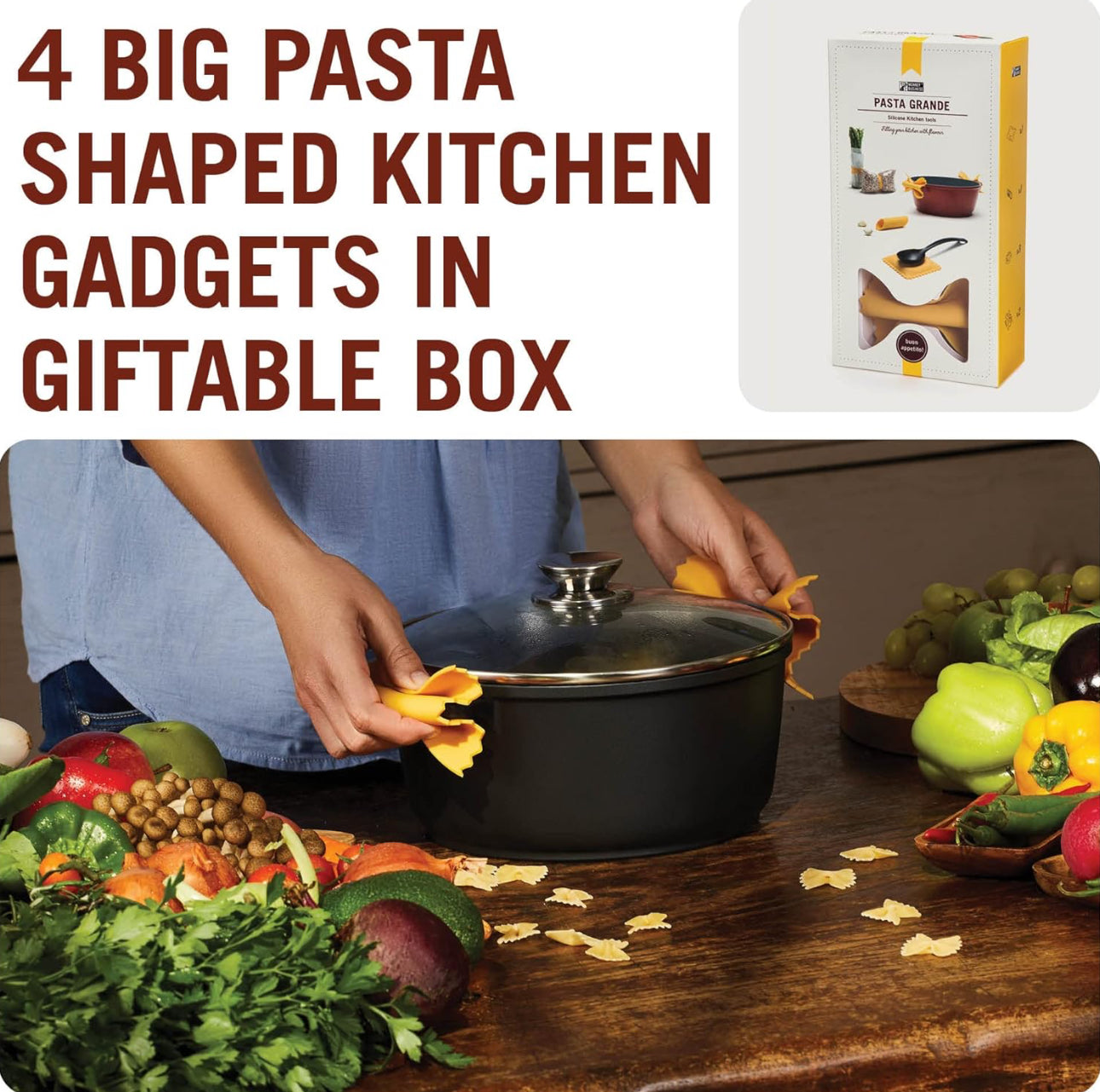 Pasta Shape Kitchen Set