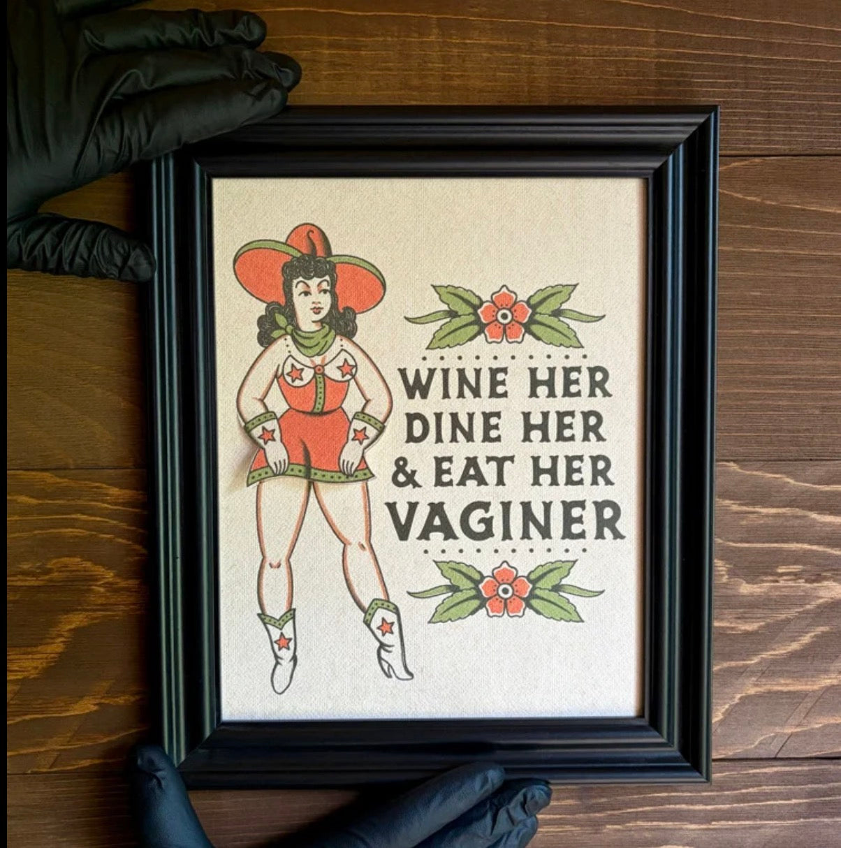 M’Lord Peeker Moveable Print