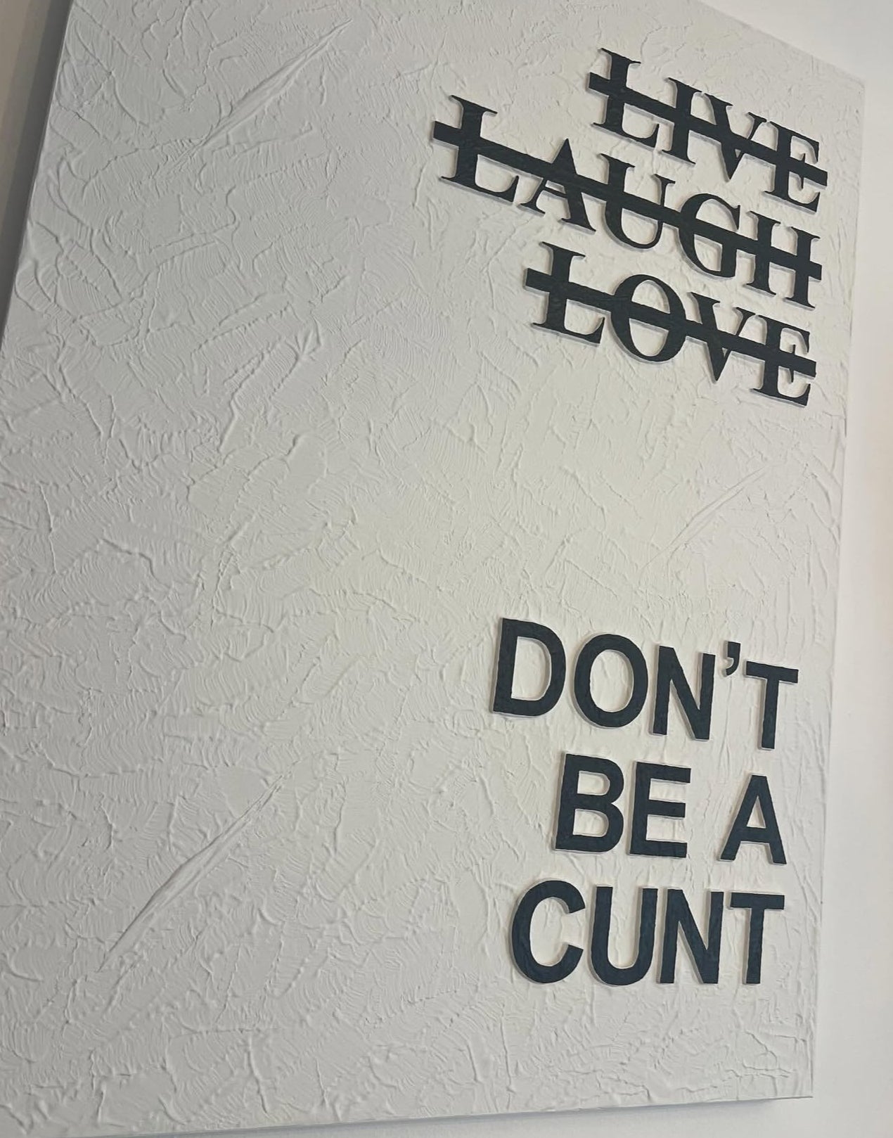 Live Laugh Love Humor Poster