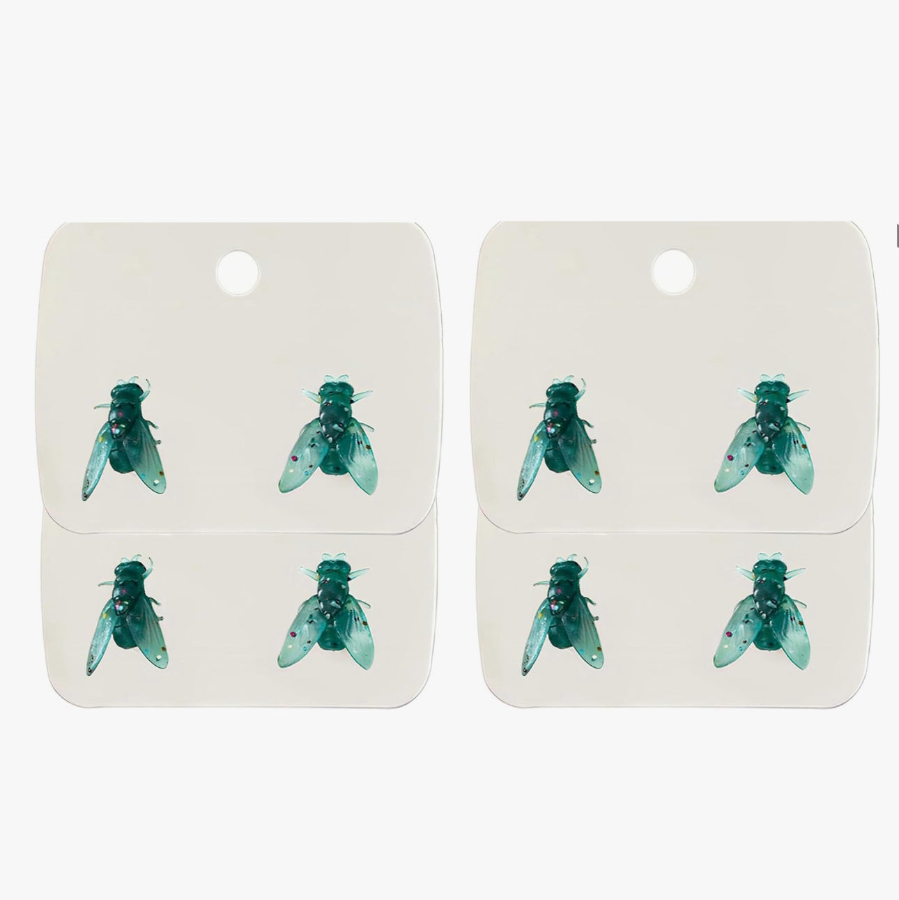 Realistic Fly Earrings