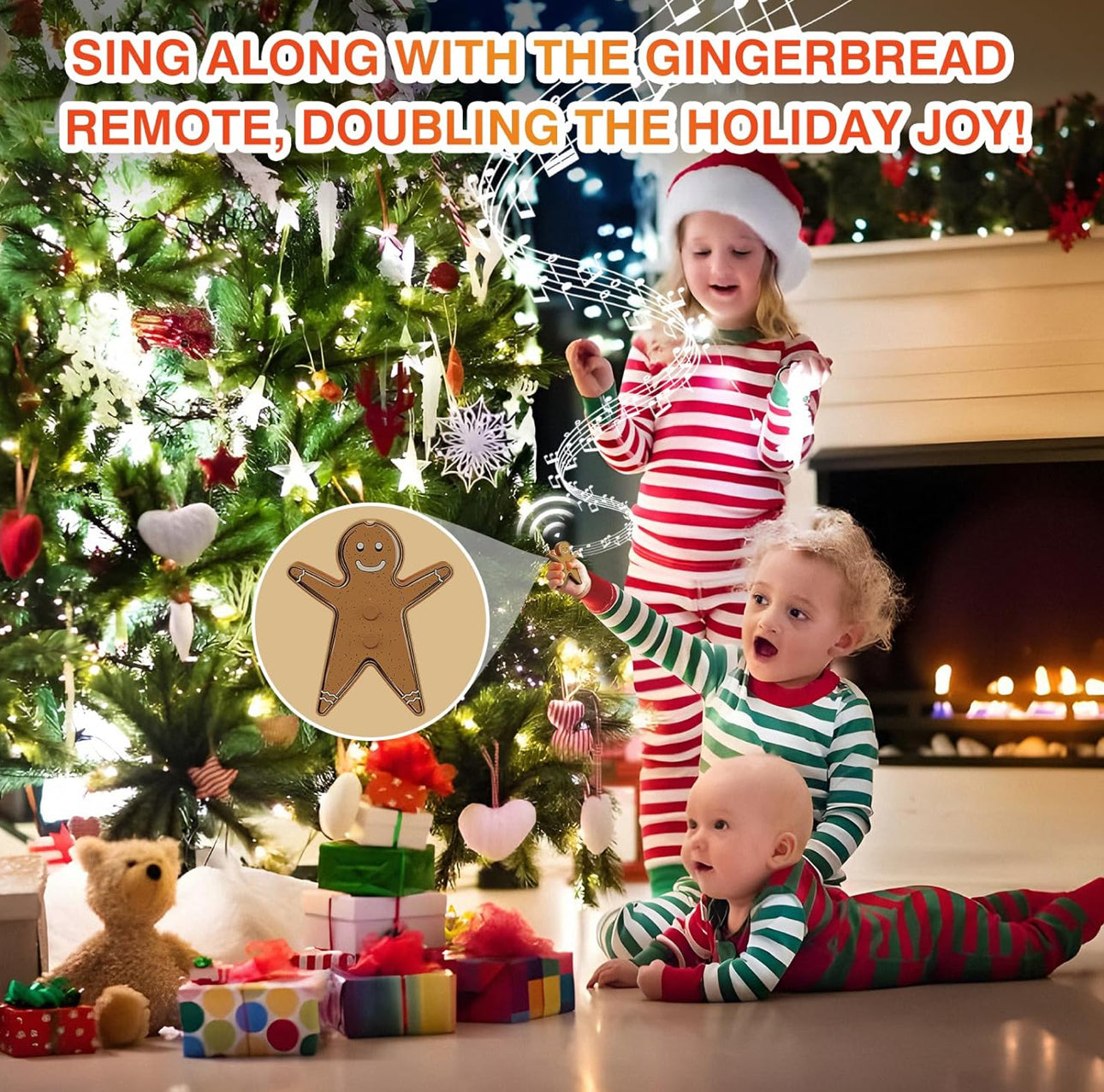 Gingerbread Man Wireless Remote Switch