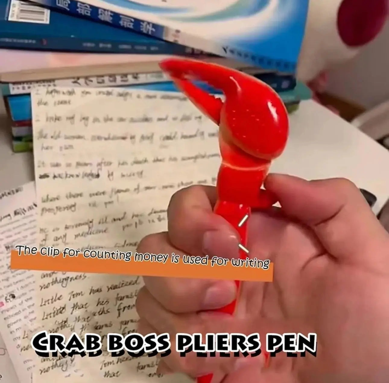 Creative Pressing Crab Pen Trendslana