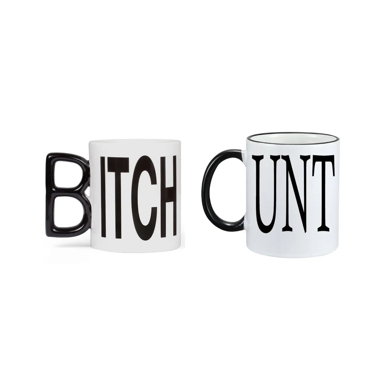 FUNNY "B" ITCH AND "C" UNT MUG Trendslana