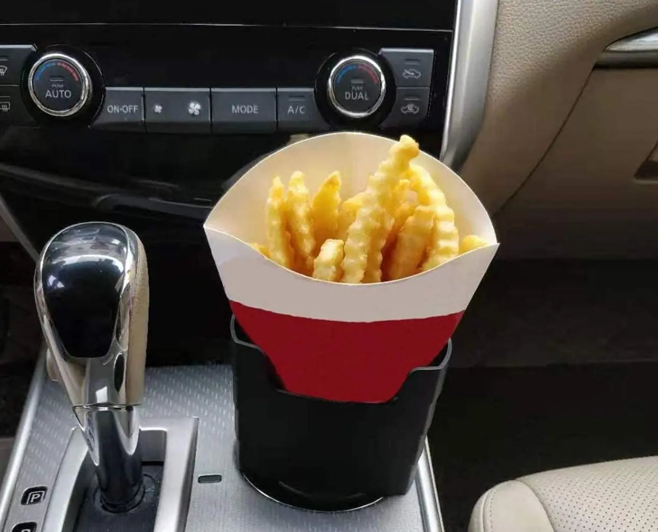 French Fry Holder -  Sauce Dip Clip  For Car Trendslana