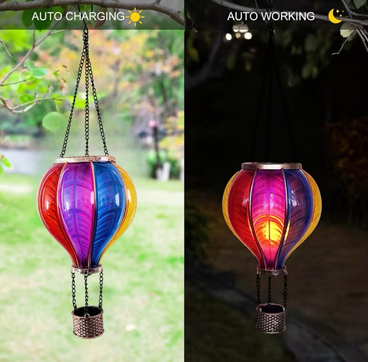 SOLAR HOT AIR BALLOON LED