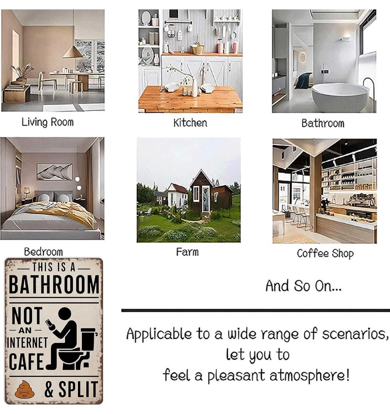 This Is A Bathroom Not An Internet Cafe Sign