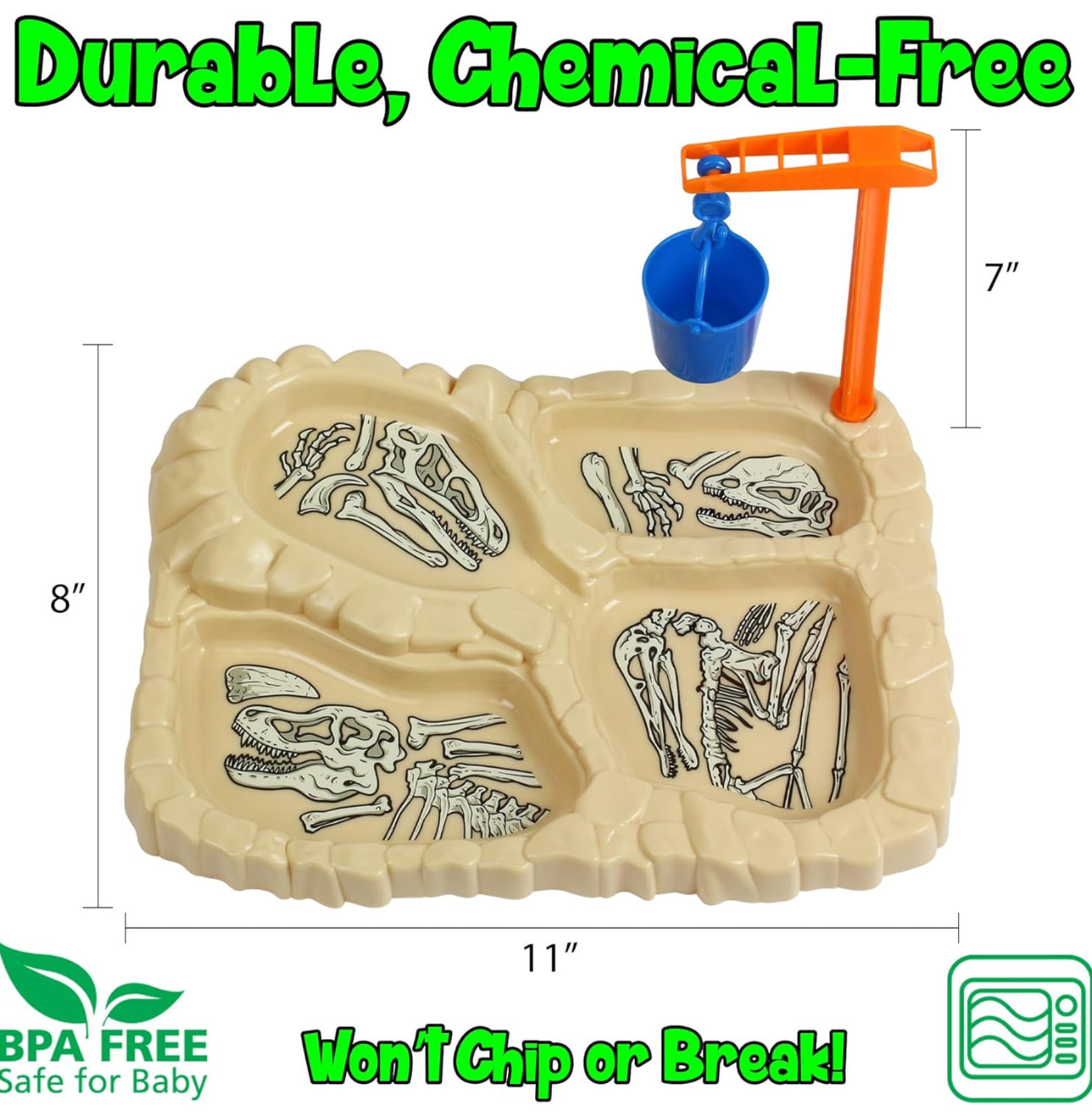 DINOSAUR EXCAVATION PLATE