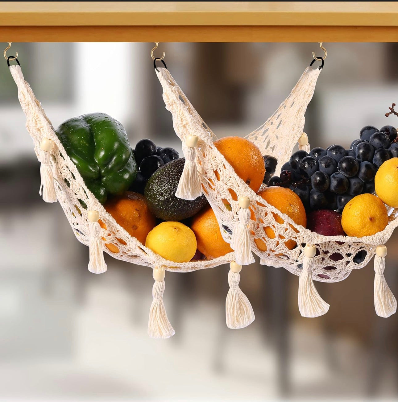 CROCHET FRUIT HAMMOCK