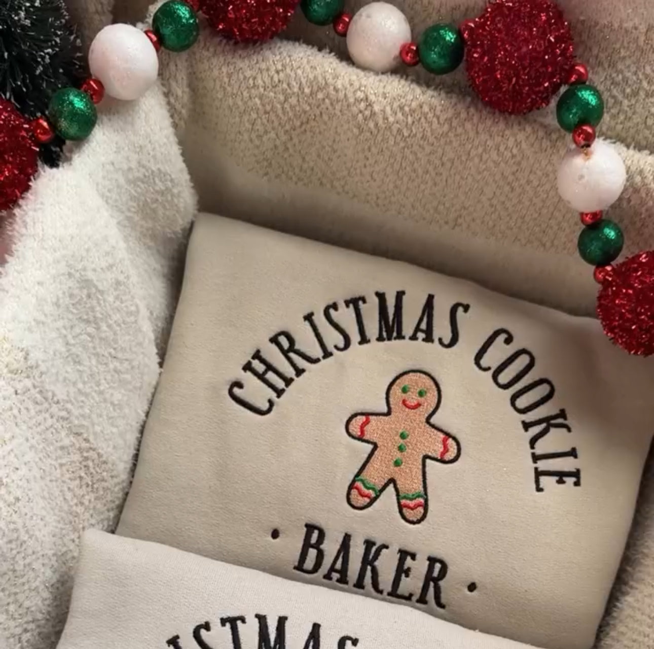 Christmas Cookie Baker Sweatshirt