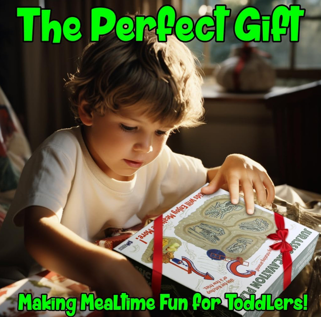 DINOSAUR EXCAVATION PLATE