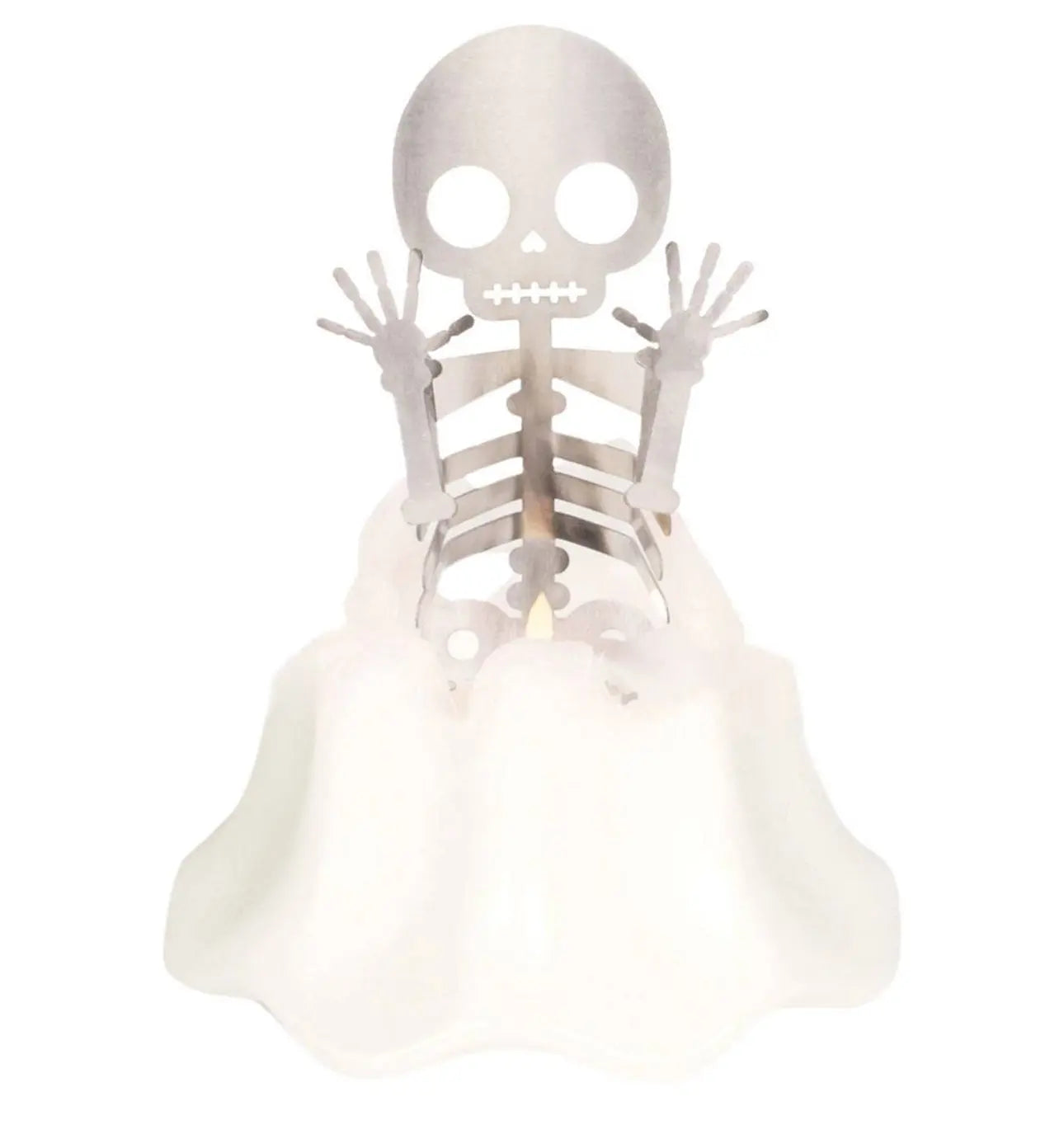 Ghost Skeleton Candle Trendslana