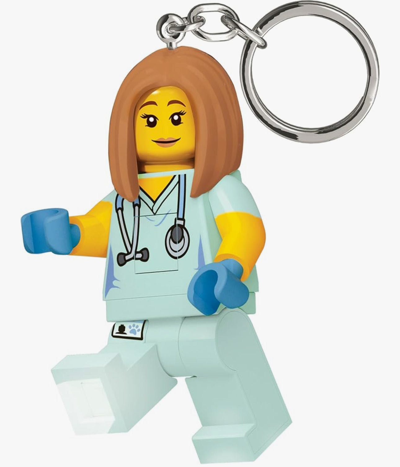 Lego Classic Veterinarian Flashlight Keychain