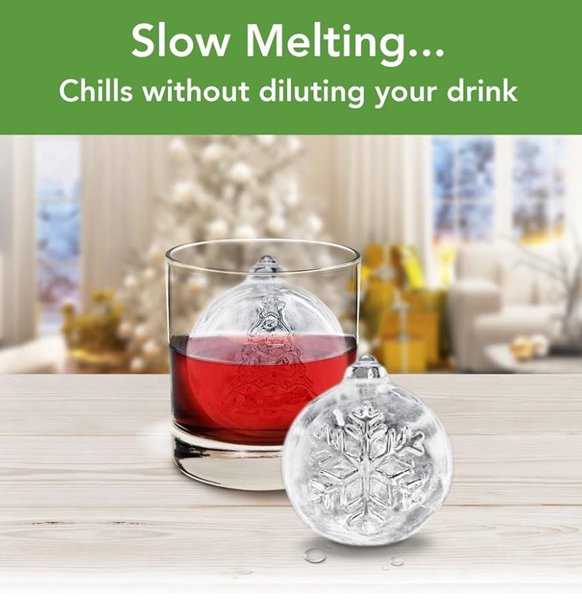 Christmas Ornament Ice Molds