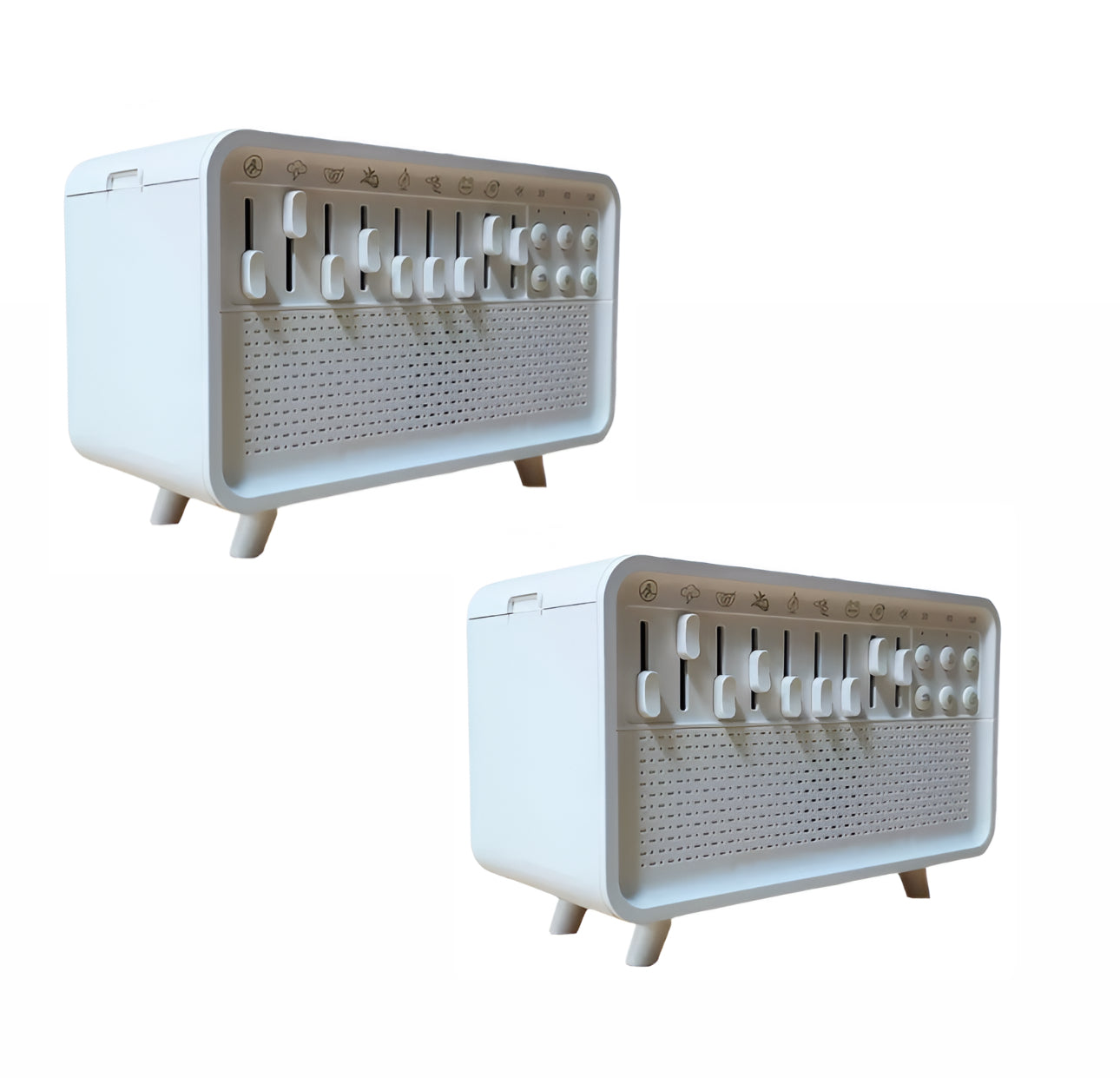 White Sleep Aid Noise Humidifier