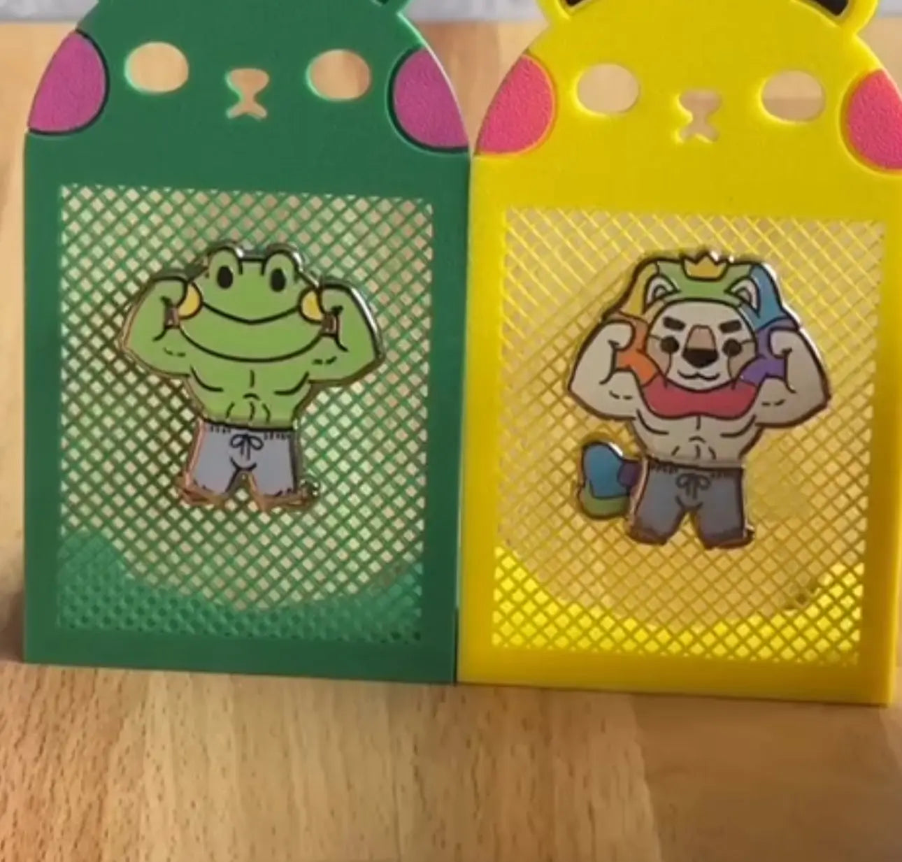 Sweatpants Mr. Bean/Steve Hard Enamel Magnetic Pin My store