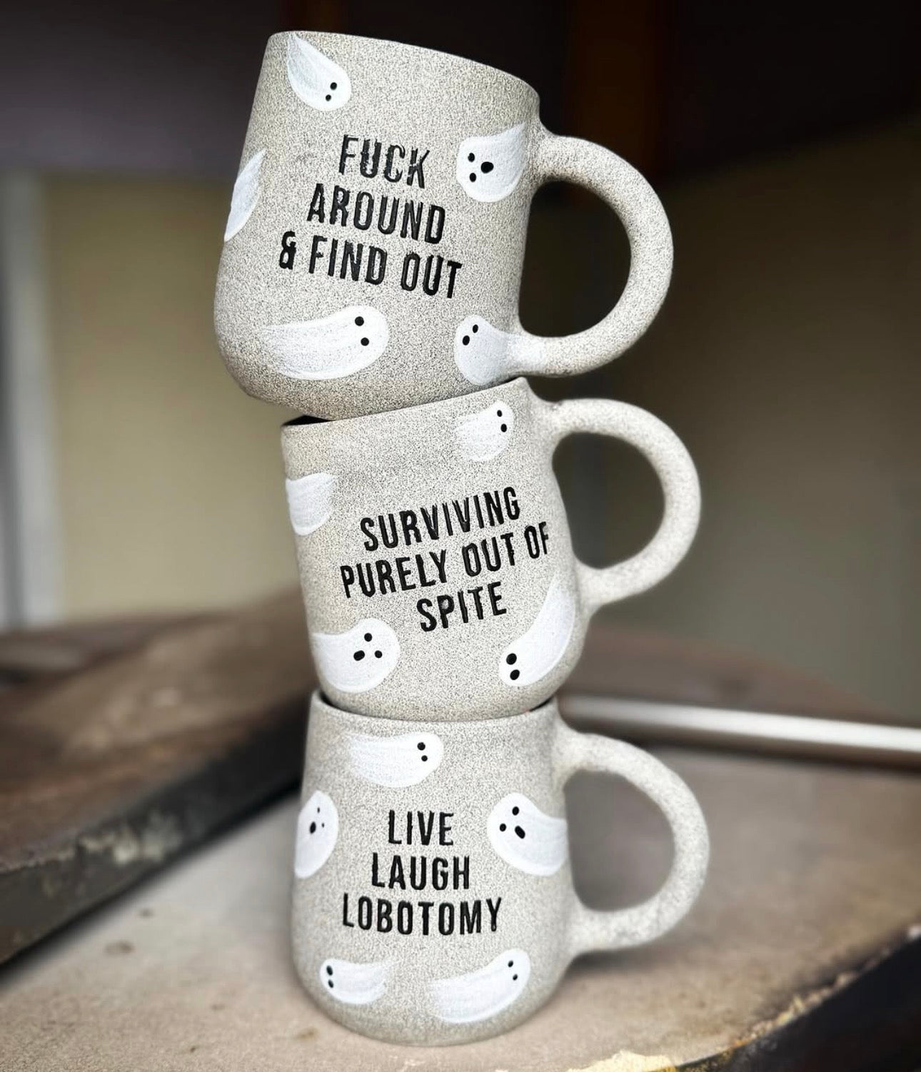 Funny spooky Mugs