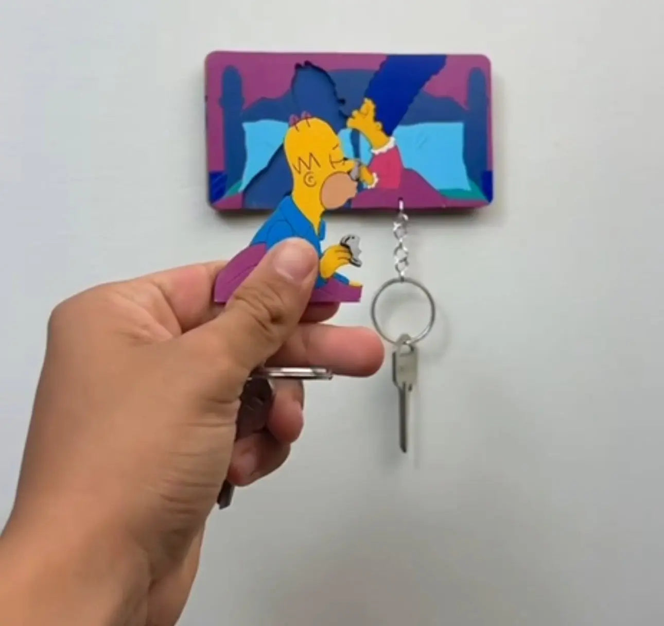 Homer and Marge keyholder Mystore