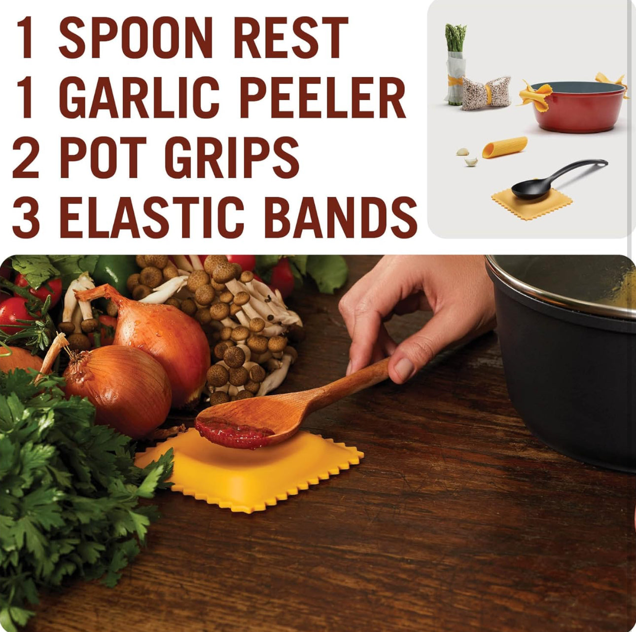 Pasta Shape Kitchen Set