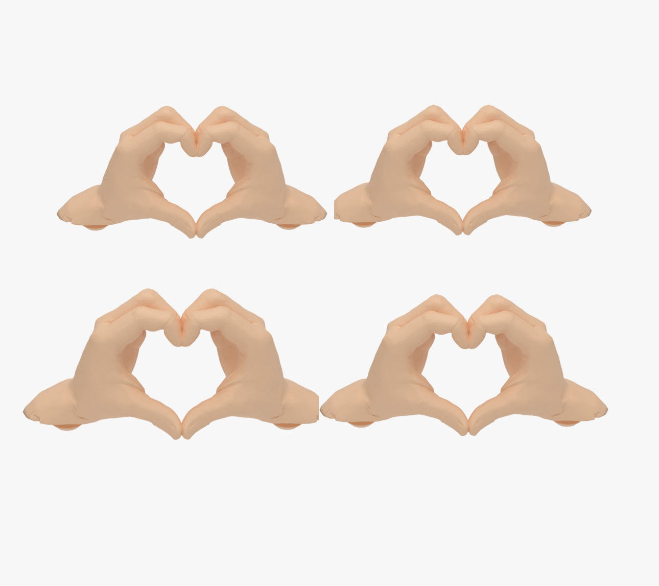 Heart Hand Charm for Crocs