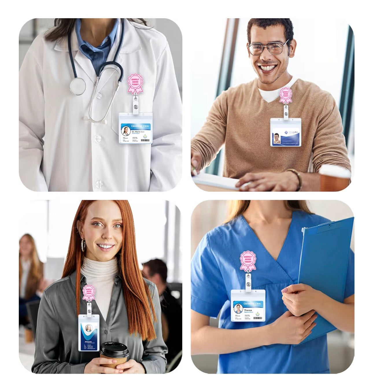 Barely Cried Today Nurse Badge