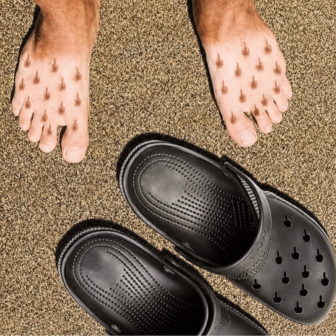 Mini Middle Finger Crocs