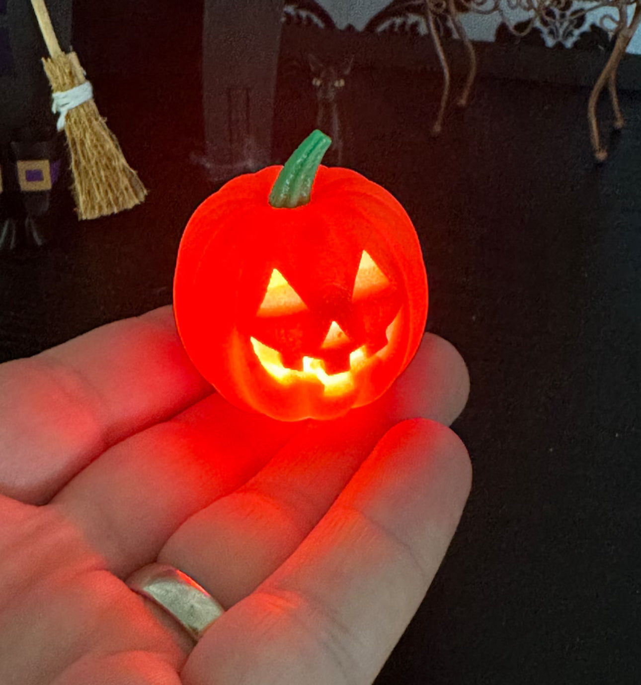 Mini Jack O Lantern LED Ligh