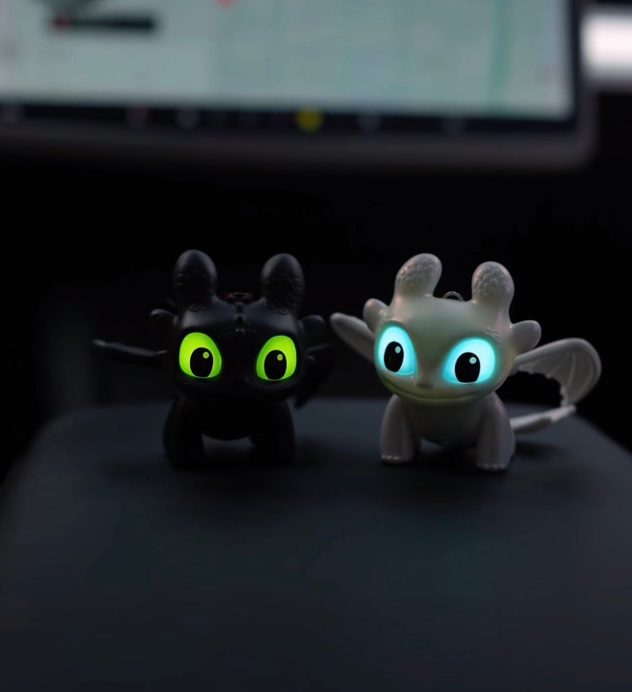 Mini Dragon Toy With Led