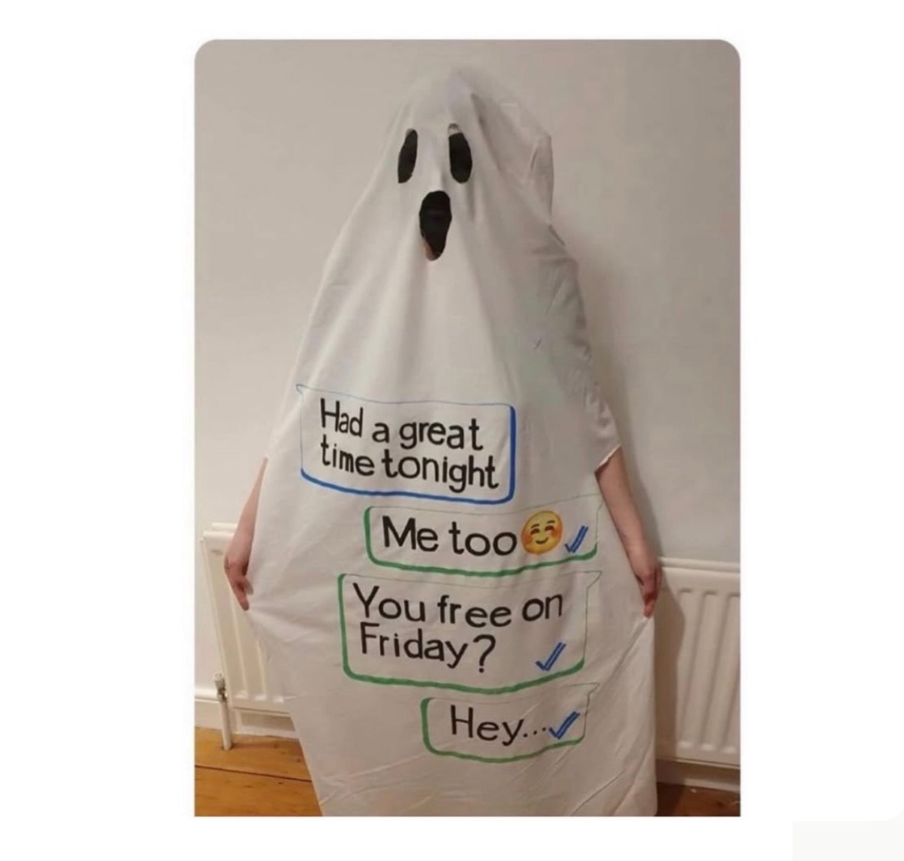 Ghosting Halloween Costume