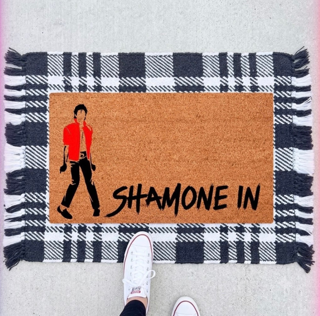 SHAMONE IN DOORMAT