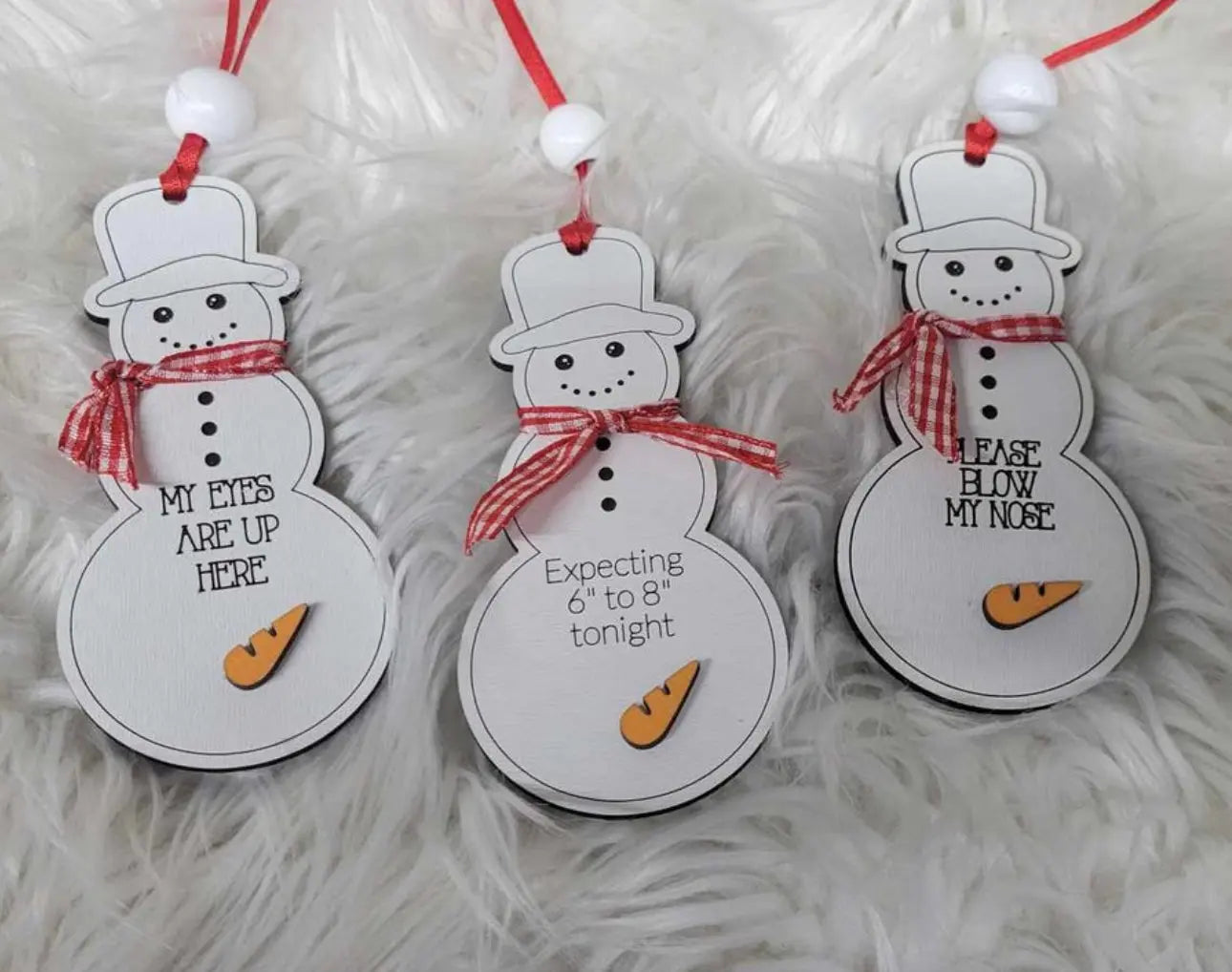 Expecting 6"-8" Inches Tonight Ornament Trendslana