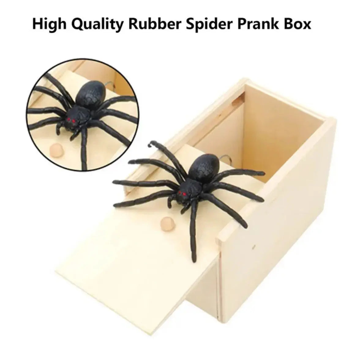 Spider Scare Prank Box Trendslana