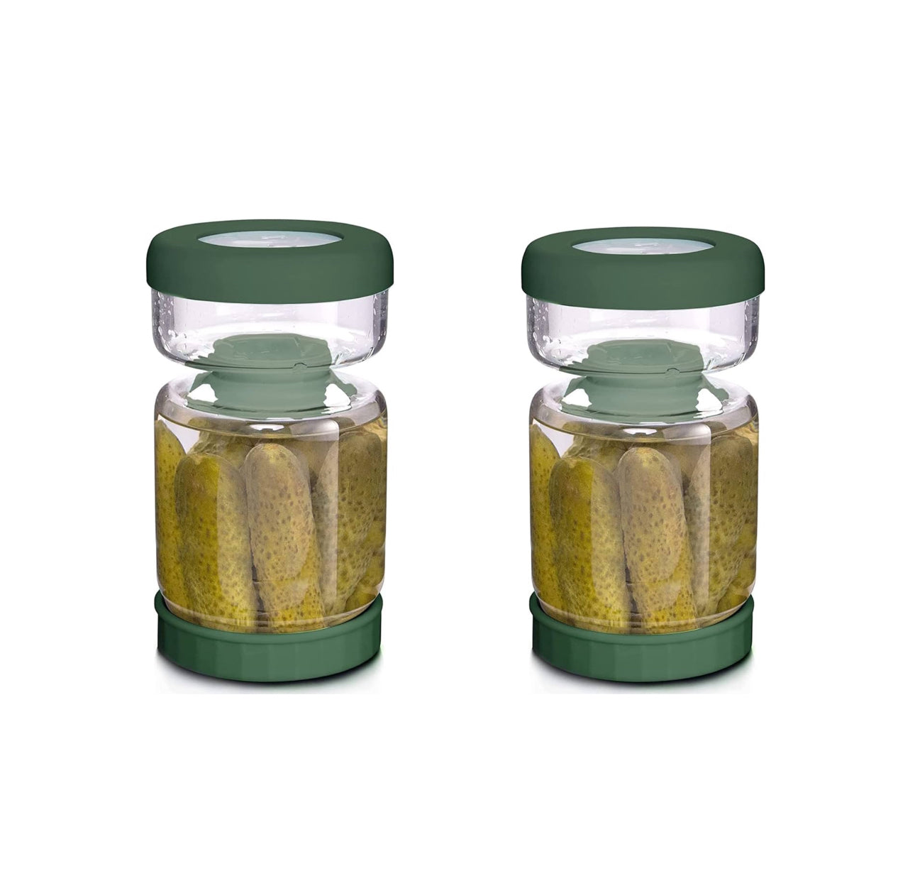 Pickle Jar with Strainer