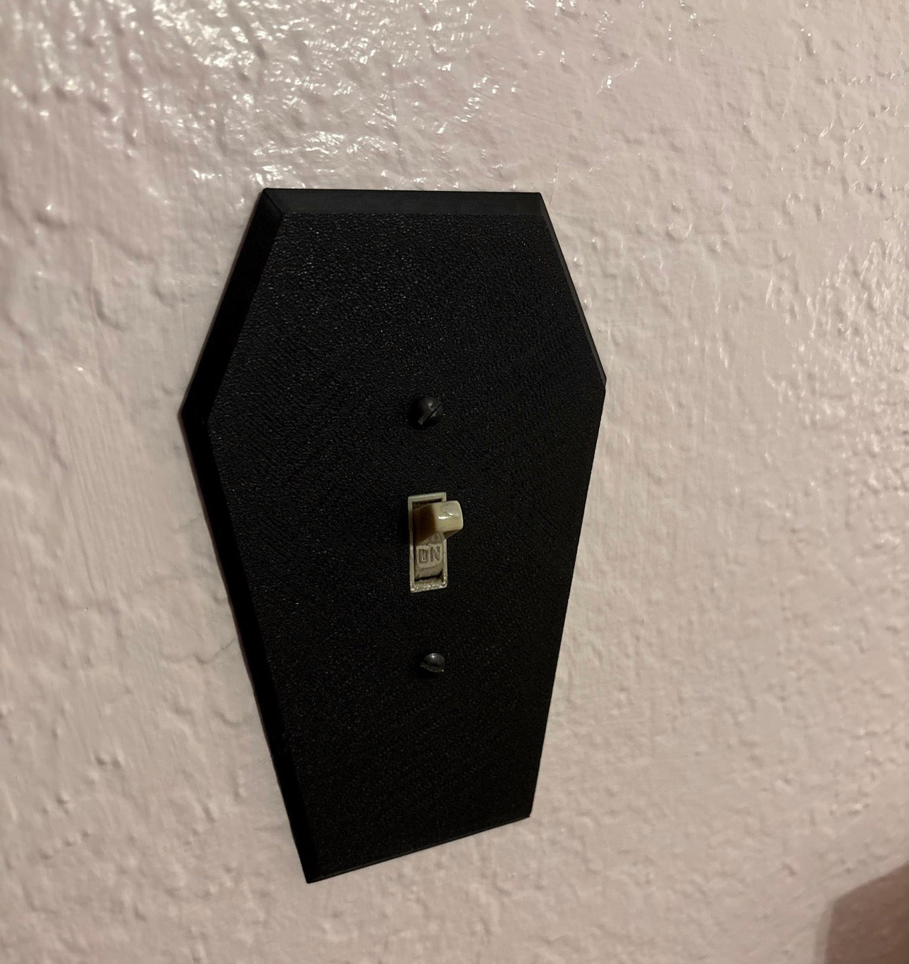Coffin Shaped Wall Plates