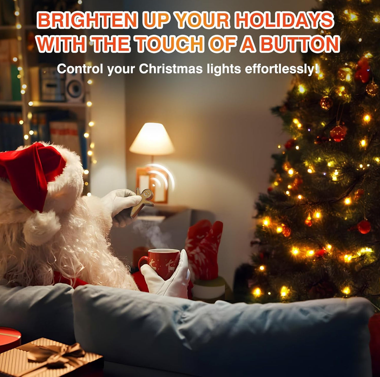 Gingerbread Man Wireless Remote Switch