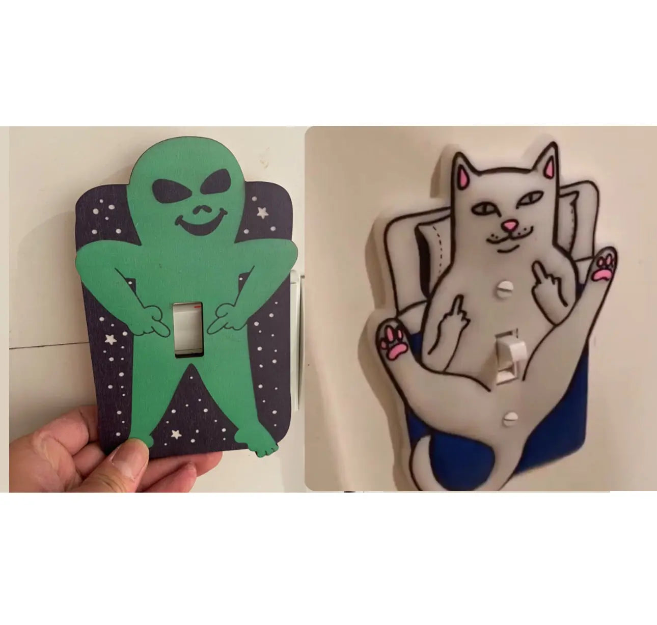 Cat Flick Light Switch Cover Trendslana