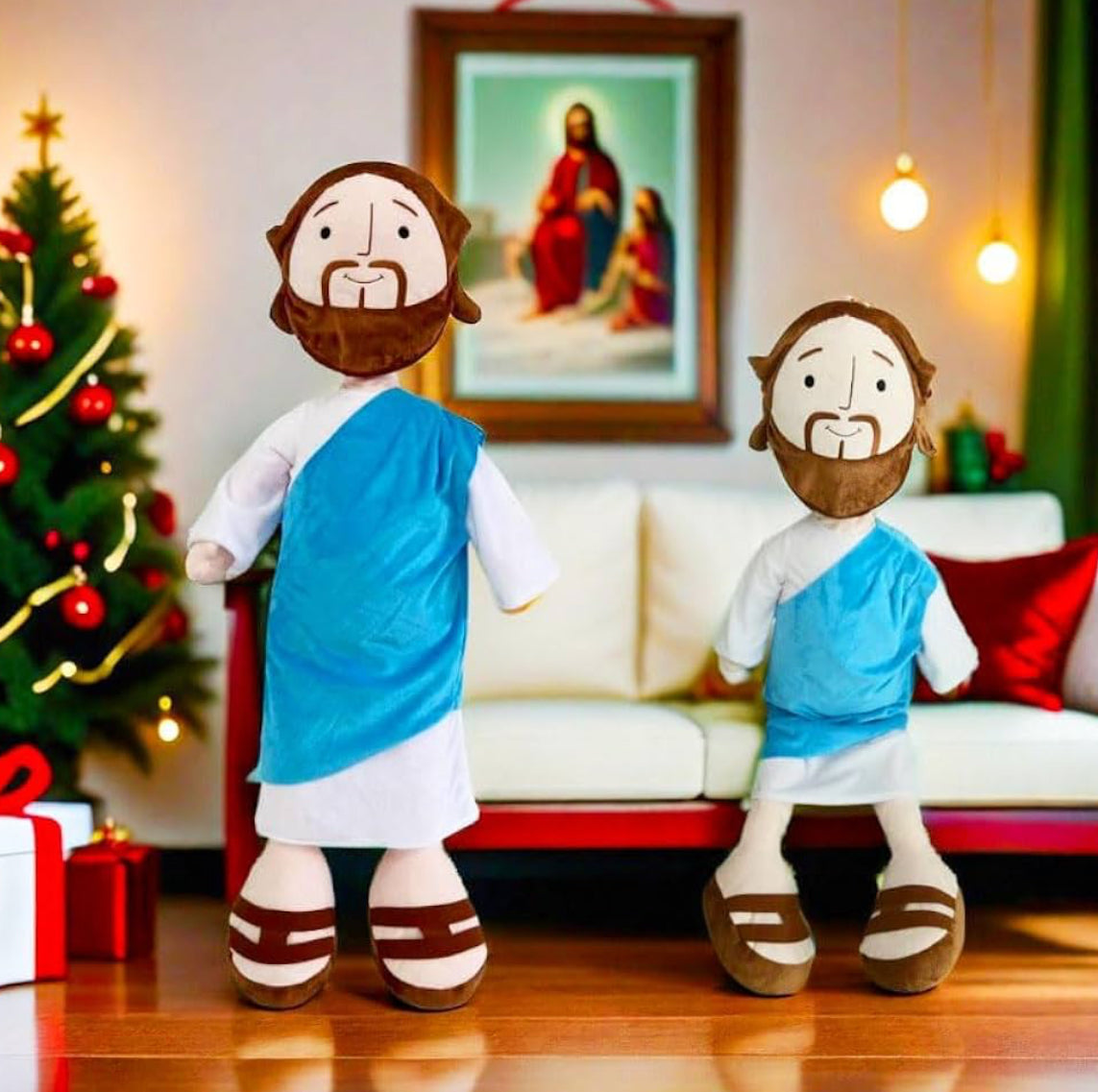 Giant Plush Jesus Doll