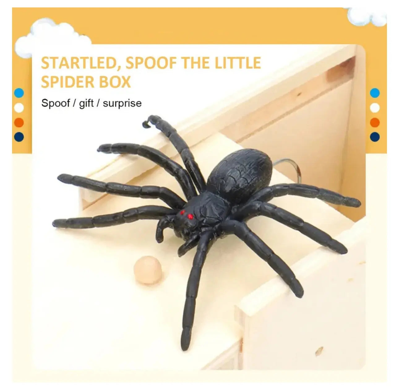 Spider Scare Prank Box Trendslana