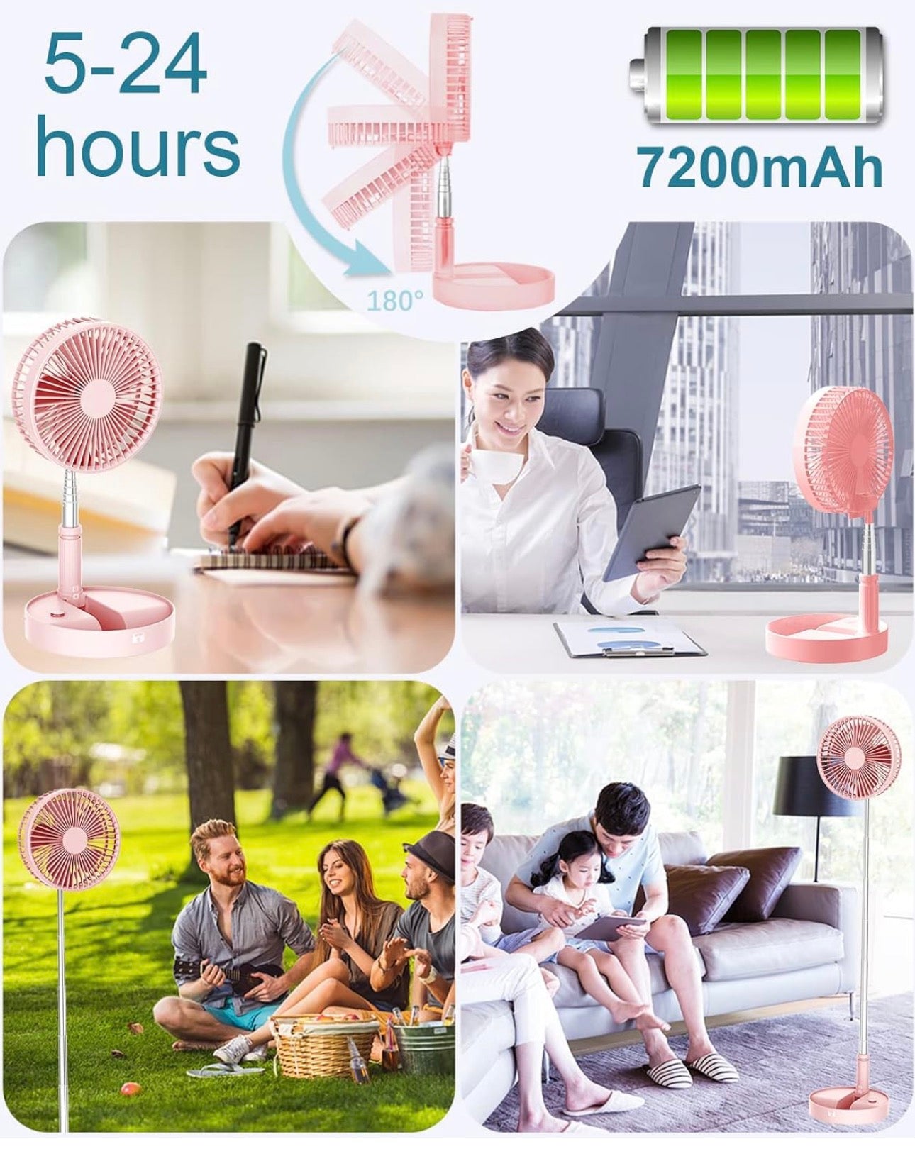 PORTABLE TRAVEL FAN