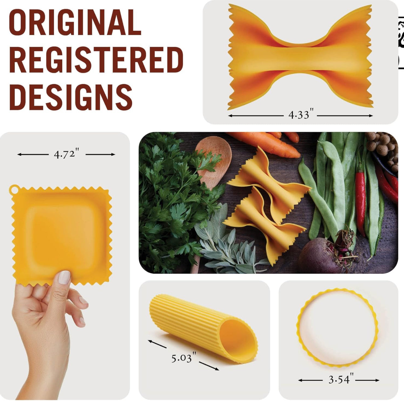 Pasta Shape Kitchen Set