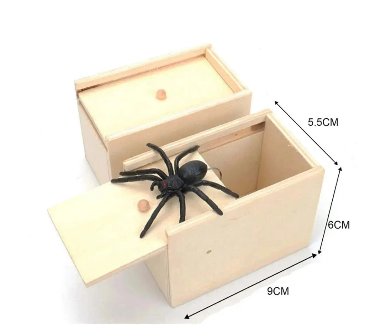 Spider Scare Prank Box Trendslana